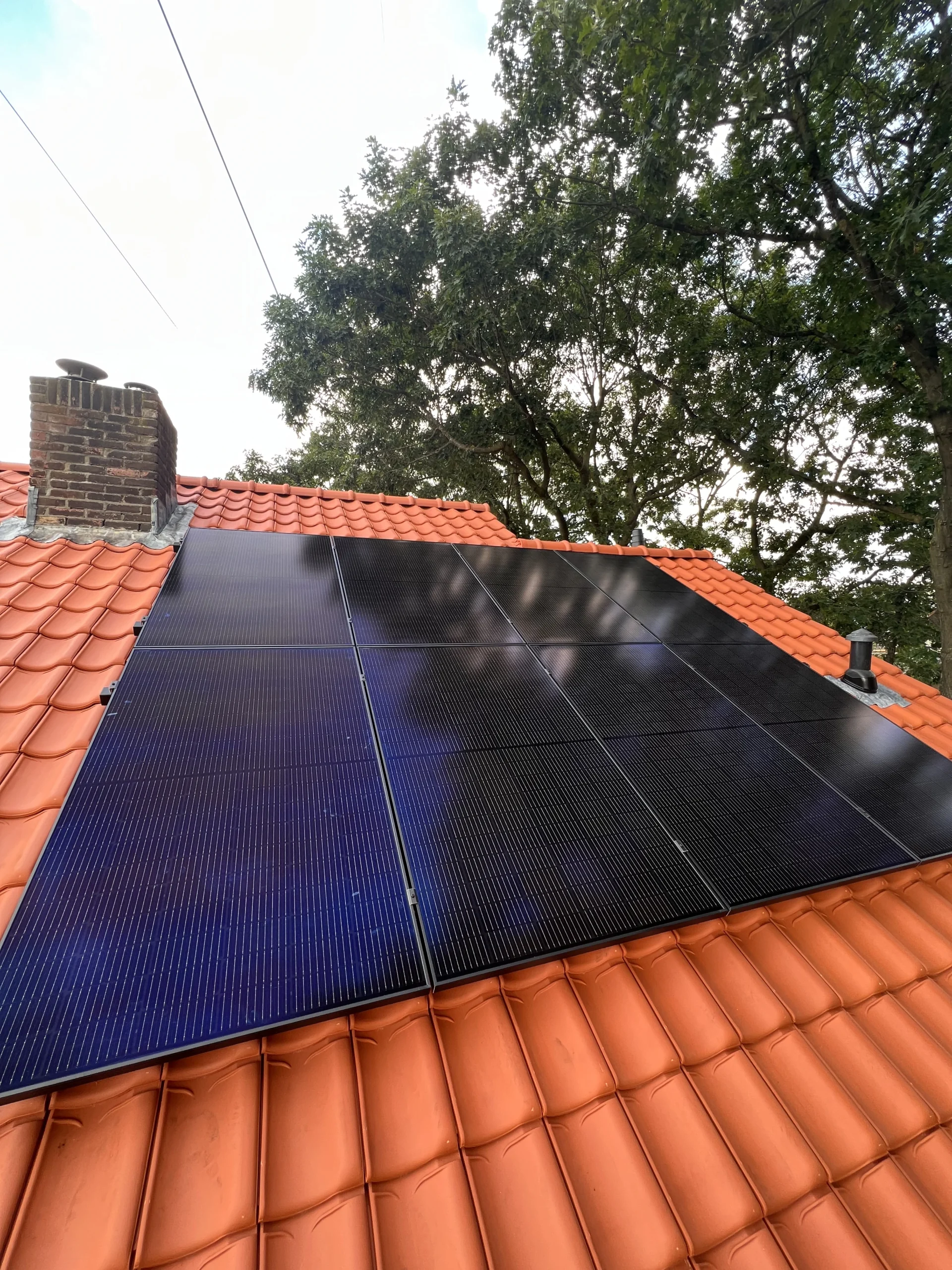 Zonnepanelen installatie